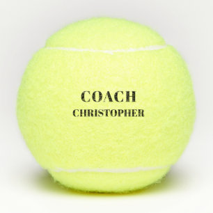Personalised Tennis Ball for Coach