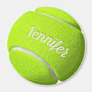 Personalised Tennis Ball Magnet