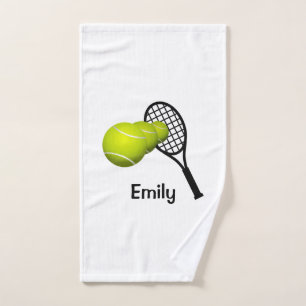 Personalised Tennis Hand Towel