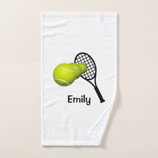 Personalised Tennis Hand Towel (Hand Towel)