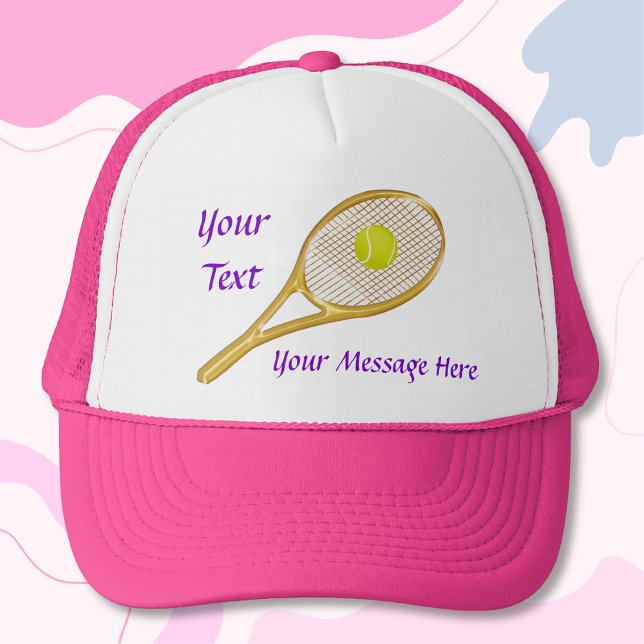 Personalised TENNIS Hats for Women (Tennis Cap for Women. Tennis Cap for women. Tennis gifts for her. Ladies tennis caps. Tennis gifts.)