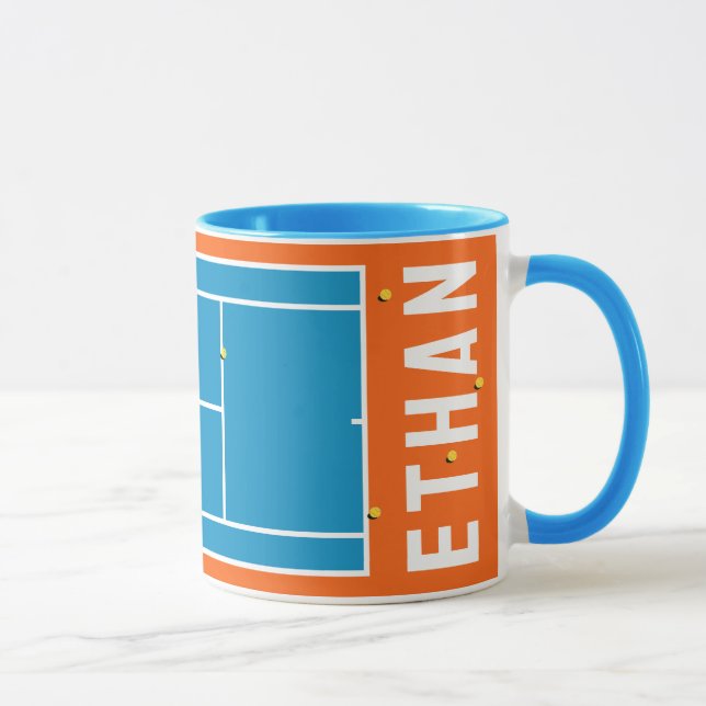 Personalised Tennis Mug (Right)