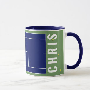 Personalised Tennis Mug
