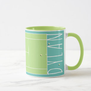 Personalised Tennis Mug