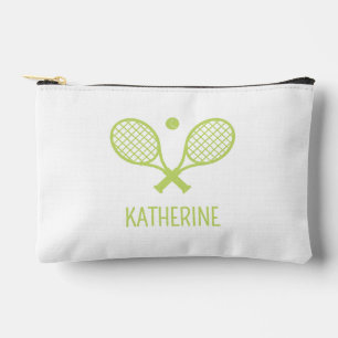 Personalised Tennis Player Custom Name Tennis Accessory Pouch