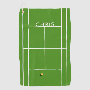 Personalised Tennis Sports Towel