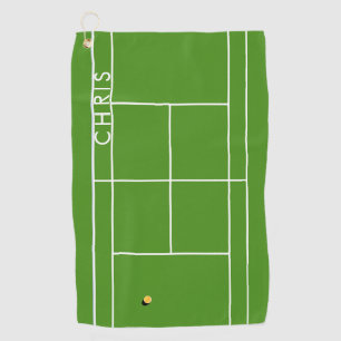 Personalised Tennis Sports Towel