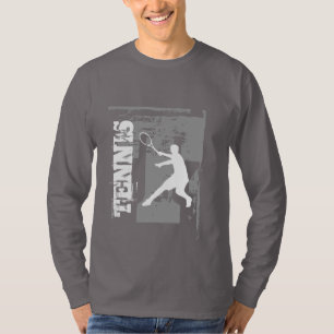 Personalised tennis t shirt for kids and adults