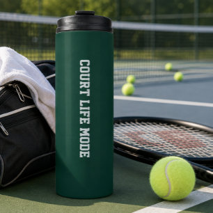 Personalised Tennis Travel Mug – Court Life Mode
