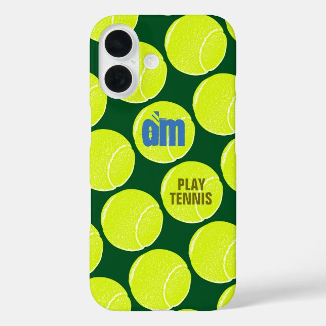 Personalised Tennist Case-Mate iPhone Case (Back)