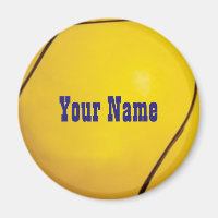 Personalised Tether Ball Magnet