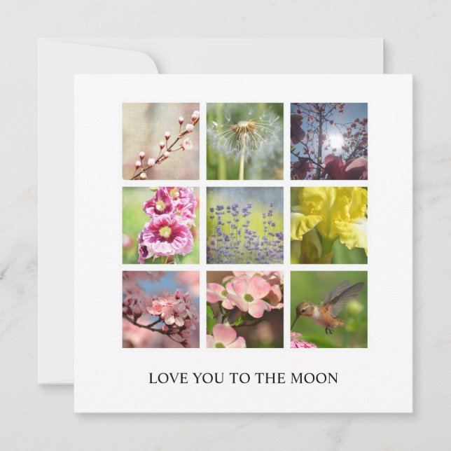 Personalised Text and Photo Collage (Front)