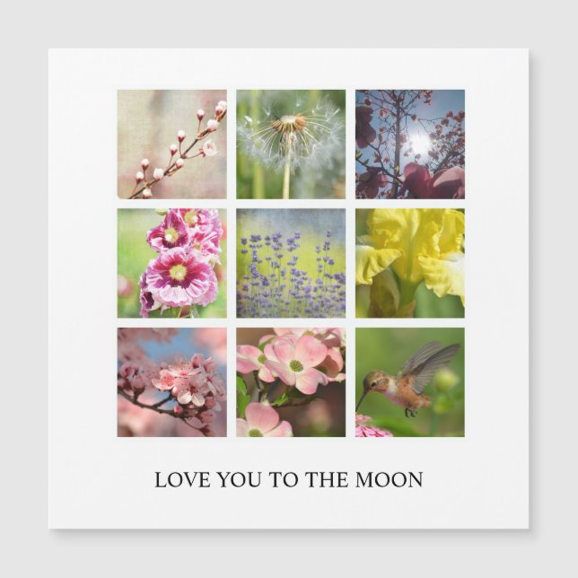 Personalised Text and Photo Collage (Front)