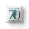Personalised text classy 70th Birthday 70 Pillows