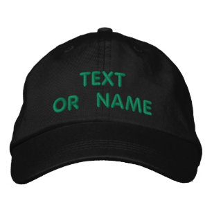 personalised Text Name Embroidered Baseball Cap