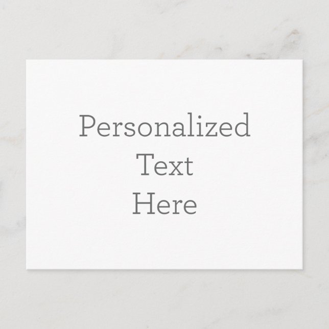 Post Card, Size: Standard Postcard, Paper: Signature Matte, Envelopes: None (Front)