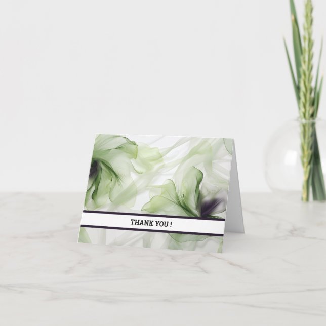 Personalised Thank You Card  (Front)