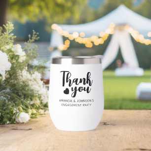 Personalised Thank You Engagement Party Favours