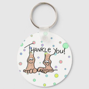 Personalised Thank You Gift Keychains