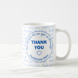 Personalised THANK YOU Healthcare Hero Mug