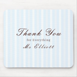 Personalised Thank You Teacher Mouse Pad Bluebell