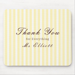 Personalised Thank You Teacher Mouse Pad Buttercup