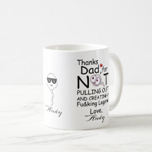 Personalised Thanks for creating a legend from son Coffee Mug