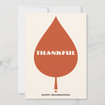 Personalised thanksgiving