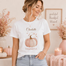 Personalised Thanksgiving – Fall Pumpkin Thankful
