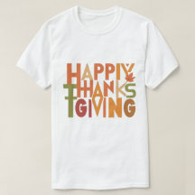 Personalised Thanksgiving T-Shirt