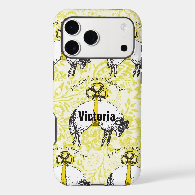 Personalised The LORD is my shepherd Psalm 23 (Back)