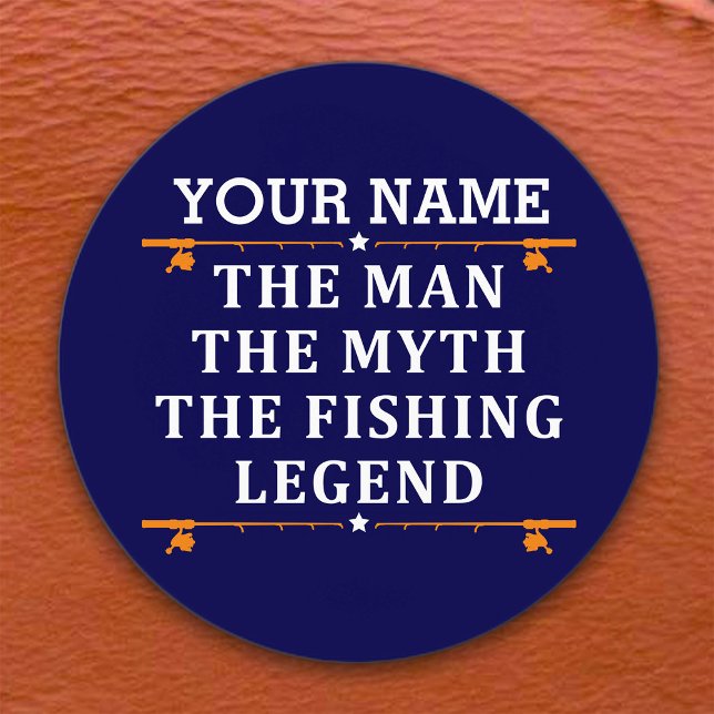 Personalised The Man The Myth The Fishing Legend (Creator Uploaded)