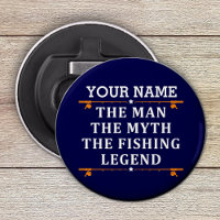 Personalised The Man The Myth The Fishing Legend