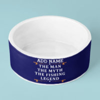 Personalised The Man The Myth The Fishing Legend