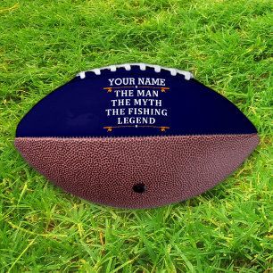 Personalised The Man The Myth The Fishing Legend Football