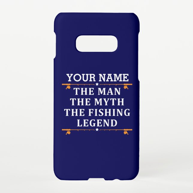 Personalised The Man The Myth The Fishing Legend i Samsung Galaxy Case (Back)