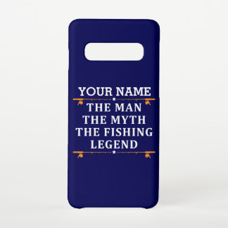 Personalised The Man The Myth The Fishing Legend i Samsung Galaxy Case