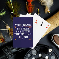 Personalised The Man The Myth The Fishing Legend