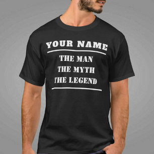 Personalised The Man The Myth The Legend T-Shirt