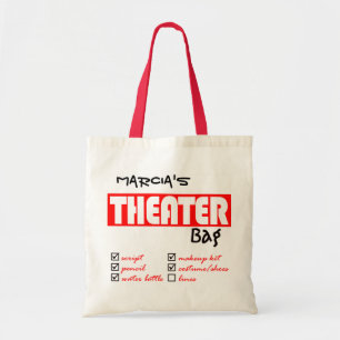 Personalised Theatre Tote Bag