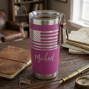Personalised Thermal Tumbler Custom Name Gift 
