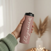 Personalised Thermal Tumbler Gift for Her or Mum
