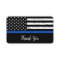Personalised Thin Blue Line Flag Police Thank You