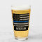 Personalised Thin Blue Line Police Officer Beer