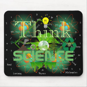 Personalised Think Science Mouse Pad