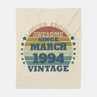 Personalised Thirty vintage 30th birthday party