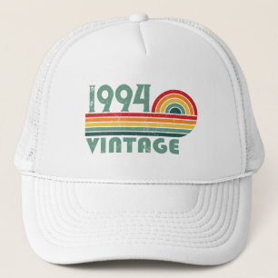 Personalised Thirty vintage 30th birthday party Trucker Hat