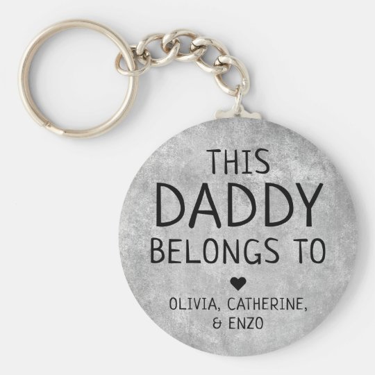 fathers day key chain