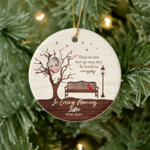 Personalised Those We Love/Sister Ceramic Ornament