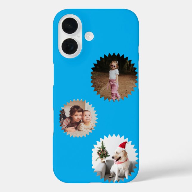 Personalised Three Star Photos Customisable Case-Mate iPhone Case (Back)